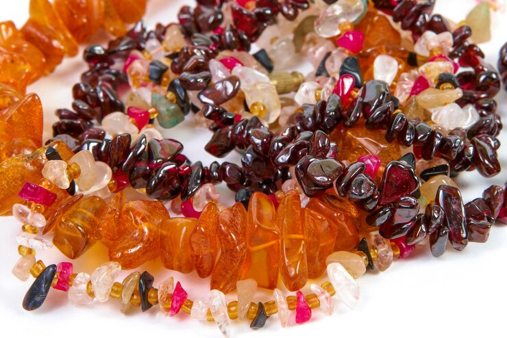 Amber Healing Properties in a polished stone