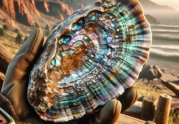 Abalone shell fragment RDR2 collectible