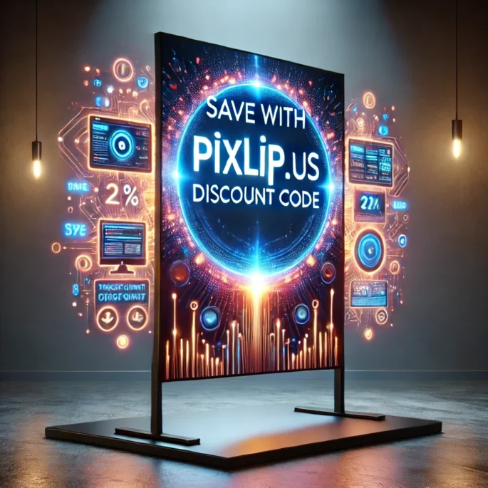 Pixlip.us discount code for backlit displays